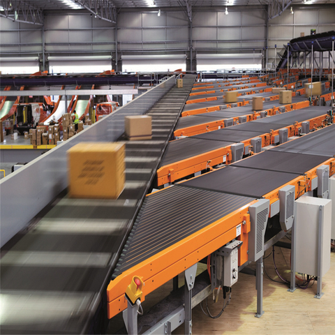 Piaoma High Quality Conveyor System for Logistic Intelligent Warehouse Roller Belt Slat